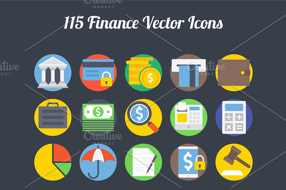 100+ Finance Vector Icons