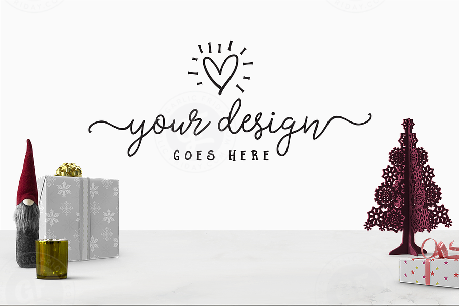 Christmas Styled Stock Photo in Print Mockups - product preview 8