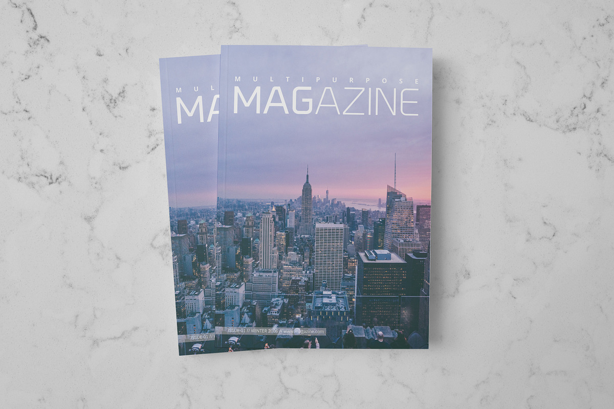 Multipurpose Indesign Magazine 01 in Magazine Templates - product preview 8