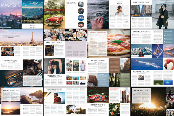Multipurpose Indesign Magazine 01 in Magazine Templates - product preview 19