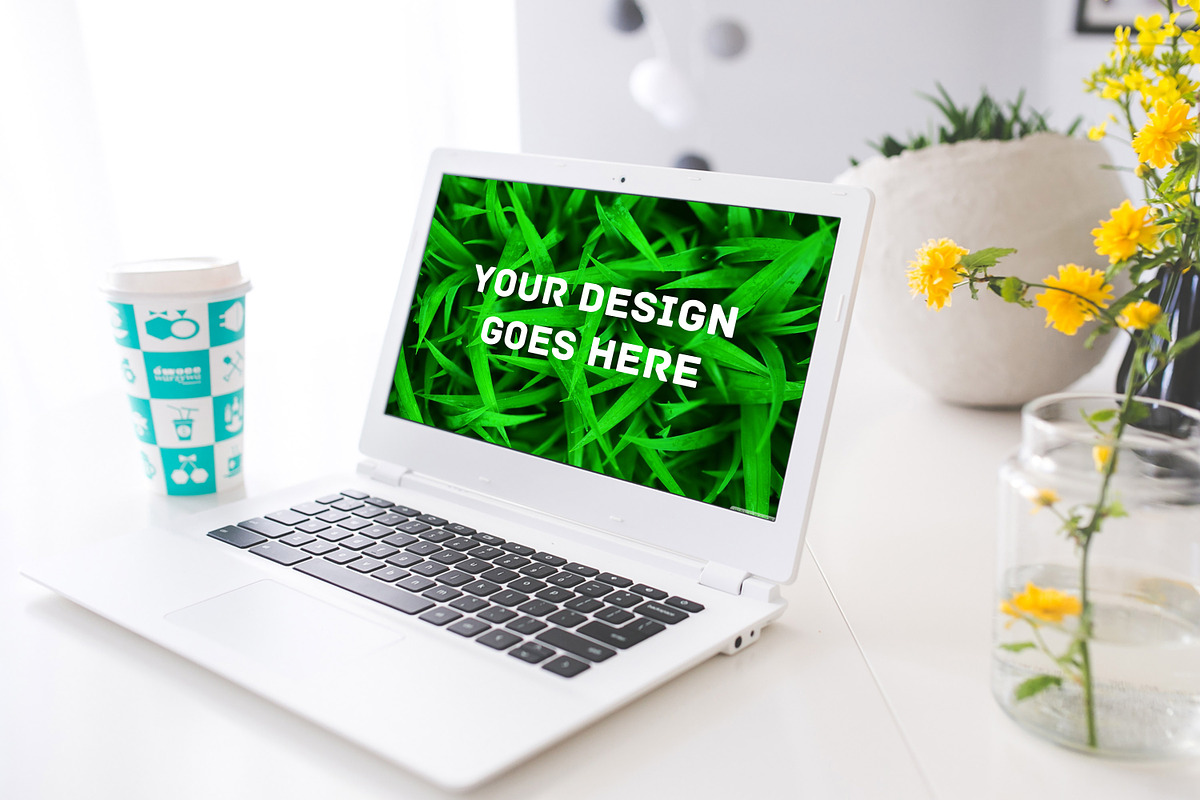 Laptop Mock-up Pack#3 in Product Mockups - product preview 8