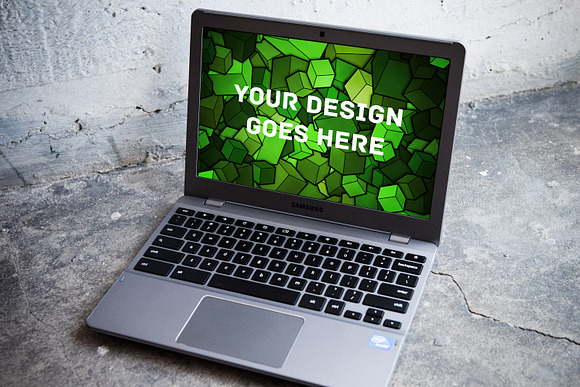 Laptop Mock-up Pack#3 in Product Mockups - product preview 3