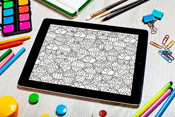 Coloring Pages Big Collection in Illustrations - product preview 1