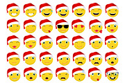 Christmas Emoticons / Emoji 