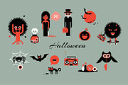 Halloween illustrations