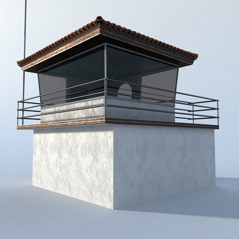 Lifeguard Building in Architecture - product preview 1