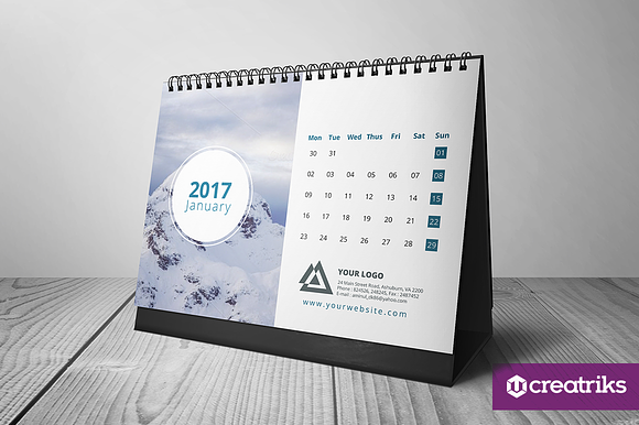 Bundle Calender's in Presentation Templates - product preview 2