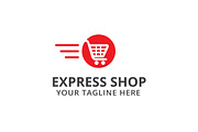 Express Shop Logo Template