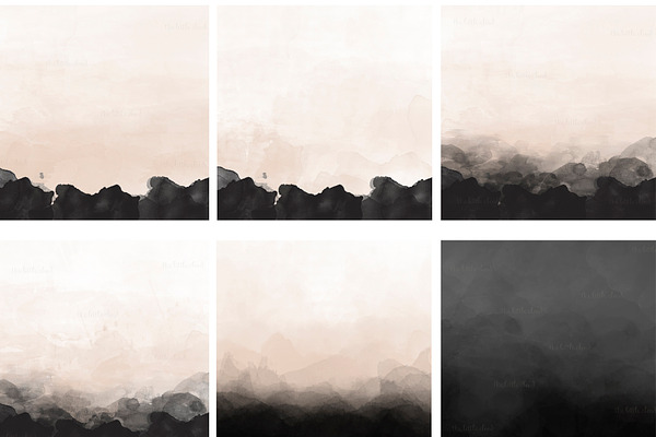 Nude and Charcoal backgrounds