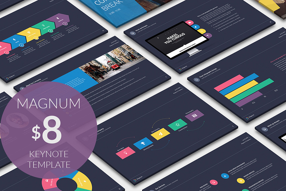 Magnum Keynote Template in Keynote Templates - product preview 8