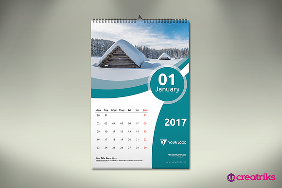 Wall Calendars  Bundle  in Presentation Templates - product preview 1