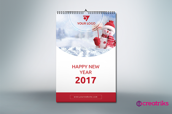 Wall Calendars  Bundle  in Presentation Templates - product preview 17