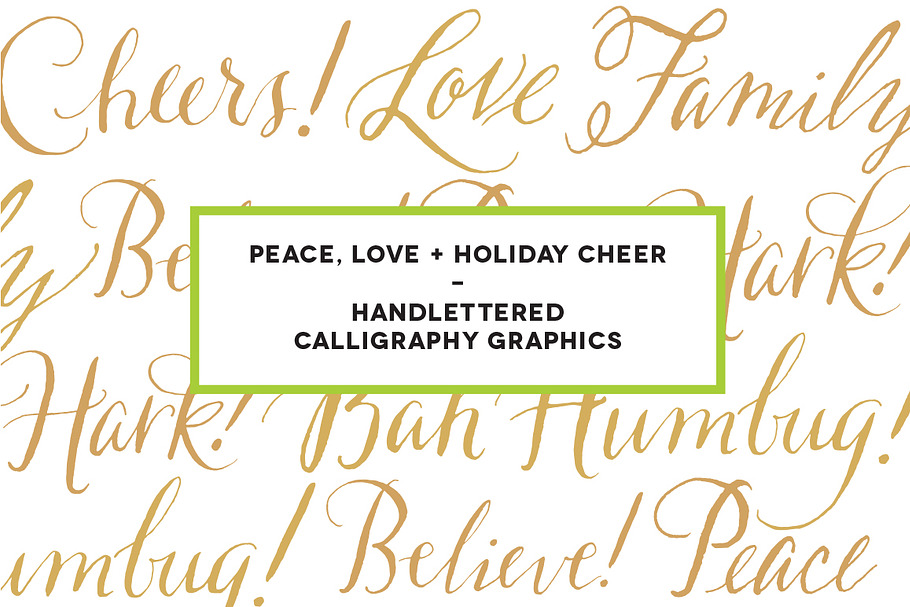 Peace, Love + Holiday Cheer