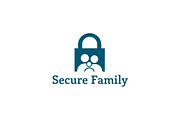 Secure Family Logo Template