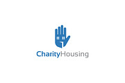 Charity Housing Logo Template
