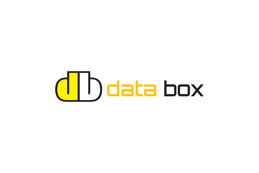 Data Box Logo Template in Logo Templates - product preview 8