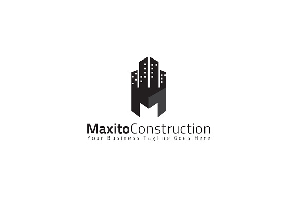 Maxito Construction Logo Template in Logo Templates - product preview 1