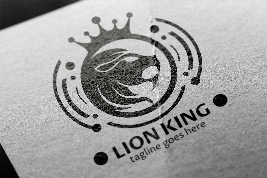 Lion King Logo in Logo Templates - product preview 8
