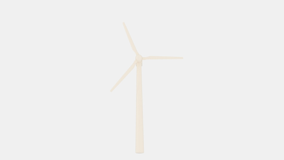 Wind 450KW Turbine in Architecture - product preview 3