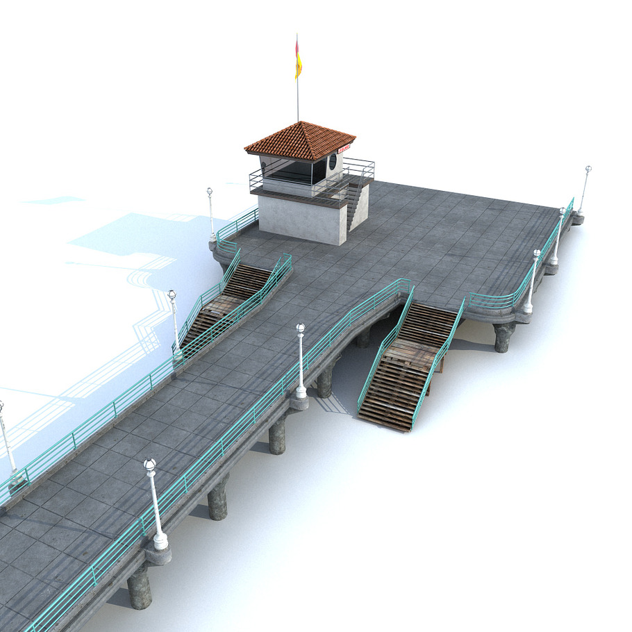 Manhattan Beach Pier in Architecture - product preview 2
