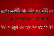 6 CHRISTMAS BACKGROUND