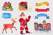 Christmas watercolor