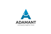 Adamant Letter A Logo