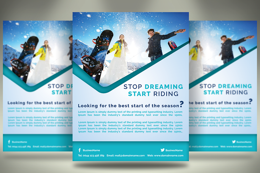 Sport Flyer - SK in Flyer Templates - product preview 8