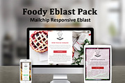 Foody Mailchimp Eblast Pack