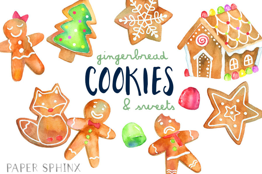 Gingerbread Cookies Holiday Pack
