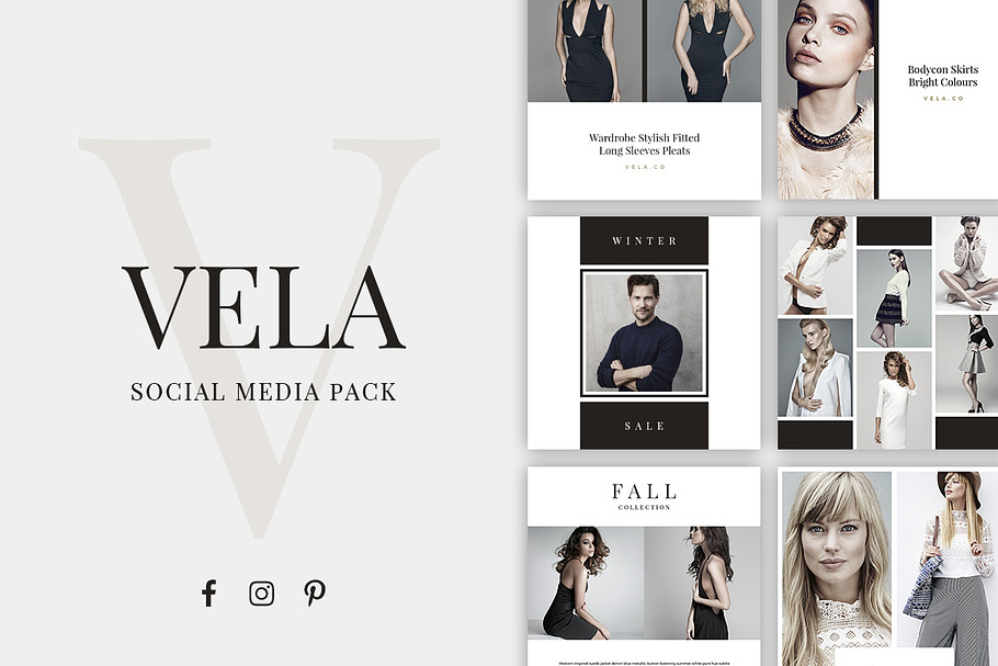 Vela Social Media Pack in Instagram Templates - product preview 8