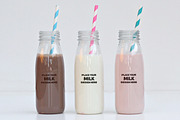 Milk Bottle Mock-up Pack#1