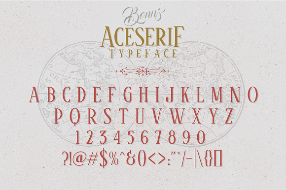 Bandung + Aceserif in Script Fonts - product preview 1