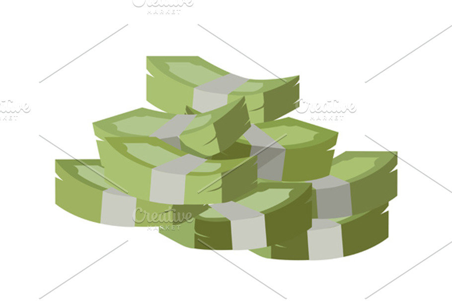 Stack of Money in Illustrations - product preview 8