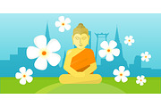 Thai God Buddha