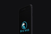 Bird Web Logo Template