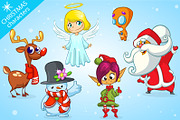 Christmas Cartoon Characters 