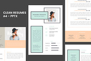 Resume 1.0 - A4 Powerpoint Format