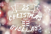 25 Christmas overlays