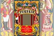 Circus Funfair Carnival Poster Theme