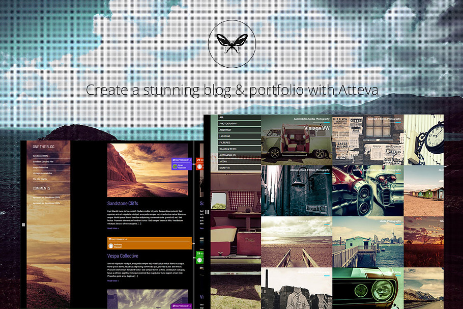 Atteva - Creative Blog and Portfolio