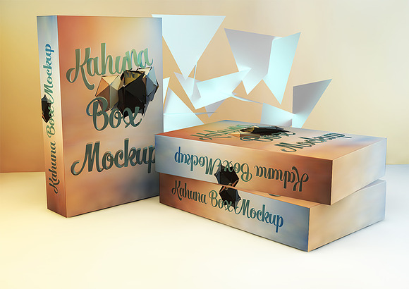 Box Mockup Kit in Product Mockups - product preview 2