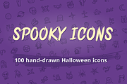 Spooky Icons: 100 Halloween icons