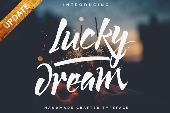 Lucky Dream Stylish Font in Display Fonts - product preview 8