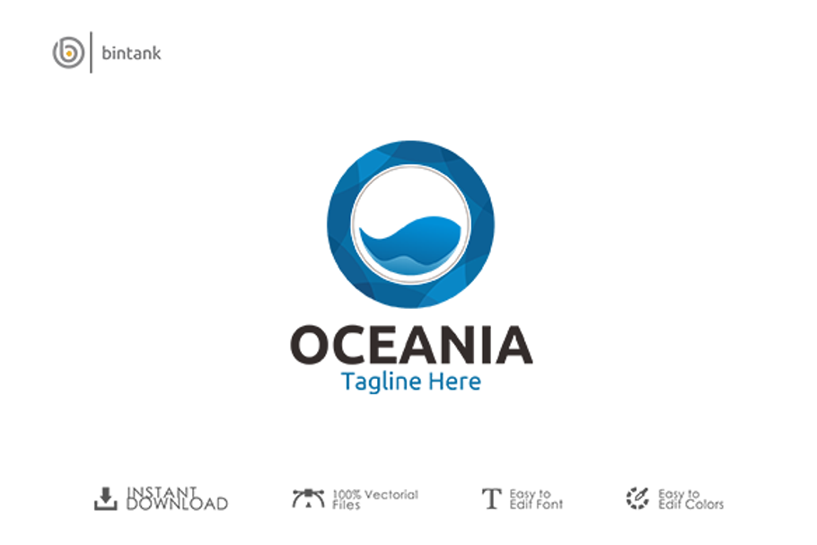 Oceania - O Logo in Logo Templates - product preview 8