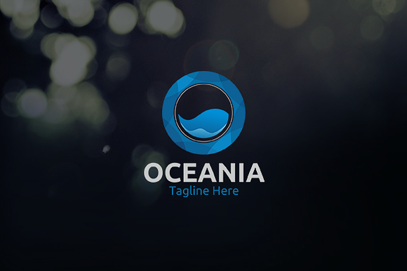 Oceania - O Logo in Logo Templates - product preview 2