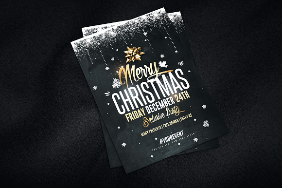 Christmas Party - Psd Invitation in Templates - product preview 2