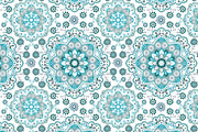 2 Seamless Floral Vector Patterns