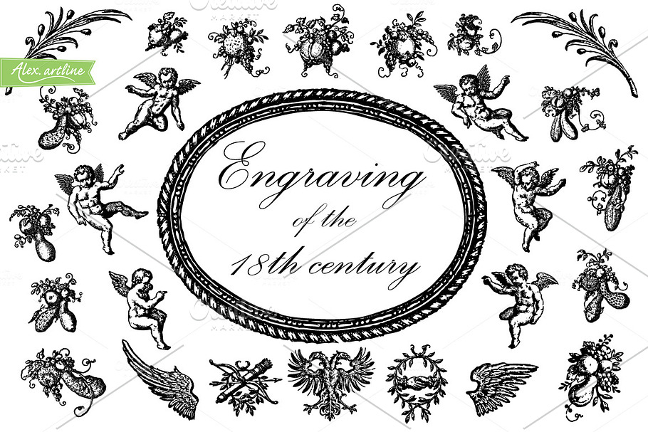 Engraving of the 18th Century