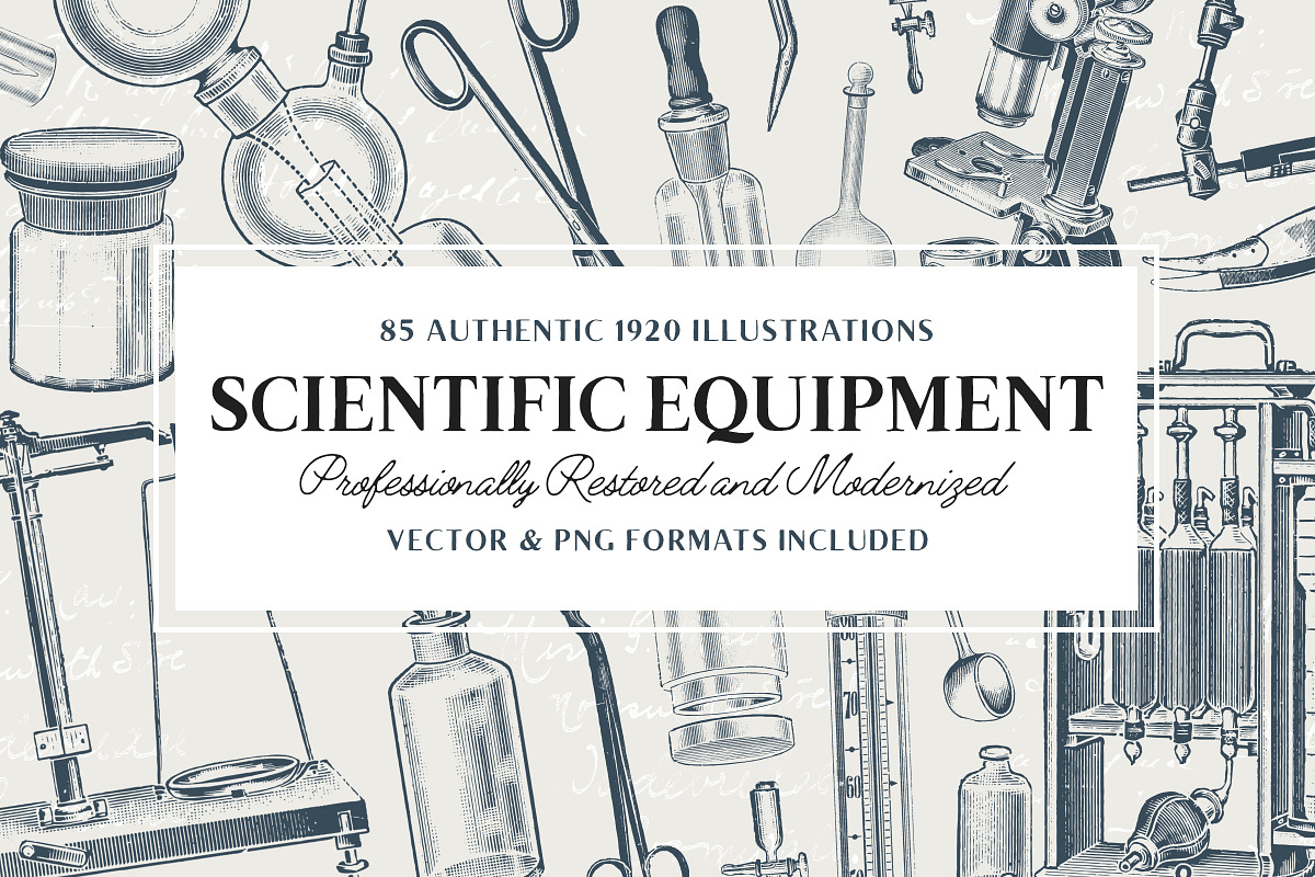 85 Science Equipment Illustrations in Objects - product preview 8